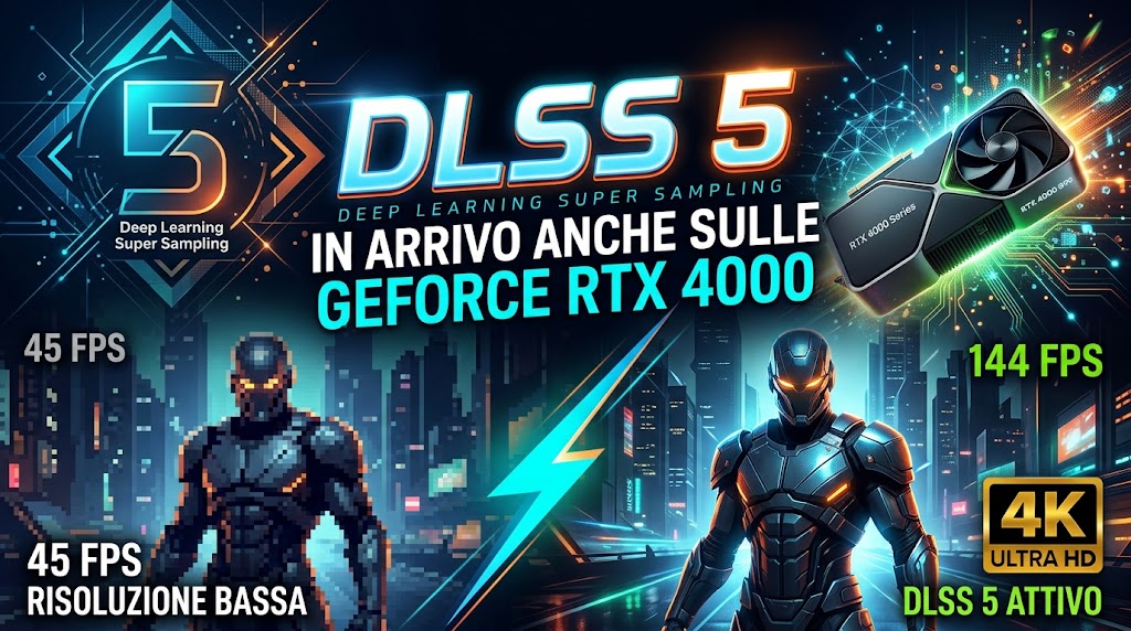 DLSS 5 in arrivo anche sulle GeForce RTX 4000